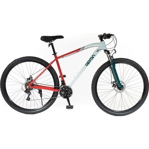 Olpran Astacus man 29" 19" grau/dunkelrot