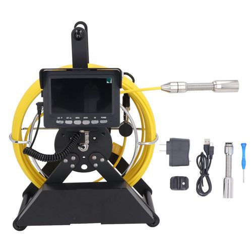 65,6-Fuß-Endoskopkamera mit 12 LED-Leuchten, Endoskop-Inspektionskamera mit 4,3-Zoll-Bildschirm für Männer