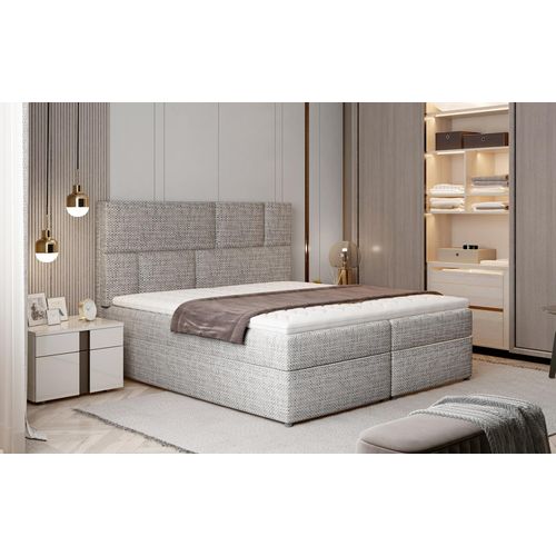 Luxus Designer Polsterbett Bett Betten Designerbett Boxspring Textil 180x200