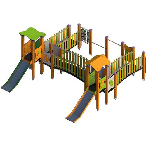 Spielplatz Erlebnisspielplatz Waldspielplatz Klettergerüst Bewegungsfläche