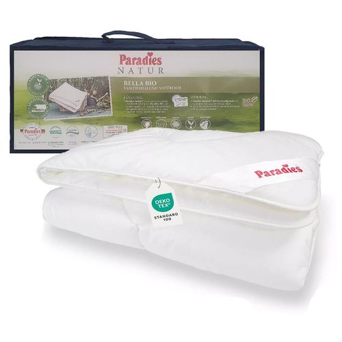 Paradies Sommer Bettdecke Bella Bio sommerleicht Sommerdecke 155x220