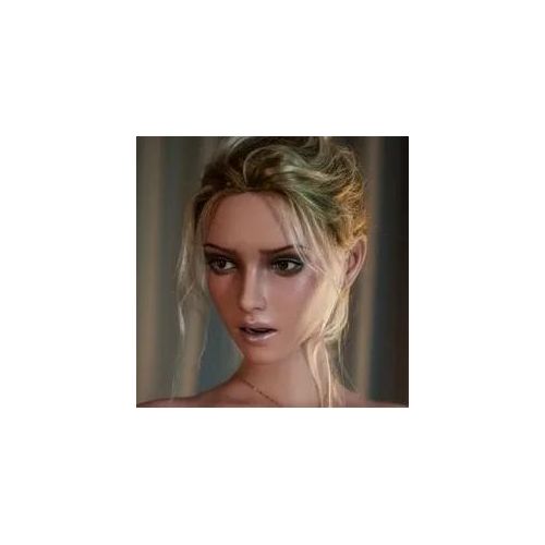 Silikonkopf Amanda | Beweglicher Kiefer Kopie