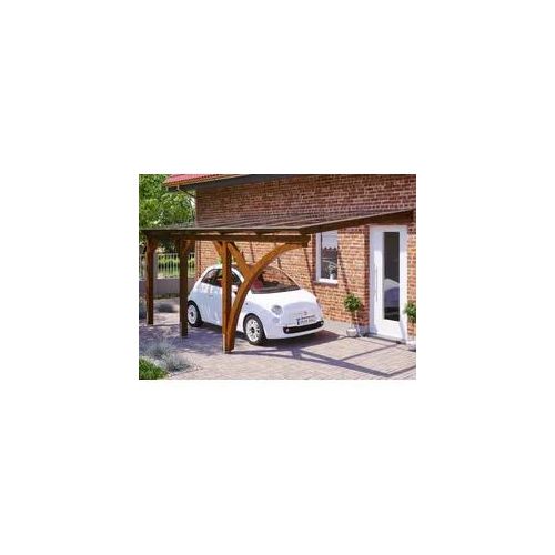 Anlehncarport SKANHOLZ "Eifel", braun, B/H/T: 213cm x, Carports