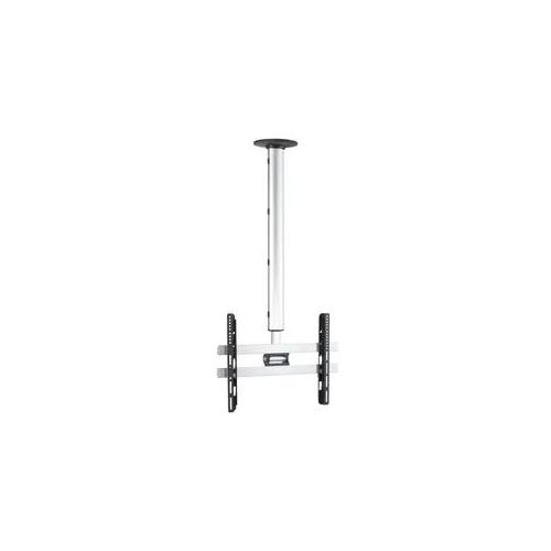 VCM TV-Deckenhalterung "TV Deckenhalterung CM4 höhenverstellbar 127-238 cm", silber, B:62cm T:10cm, Gerätehalterungen
