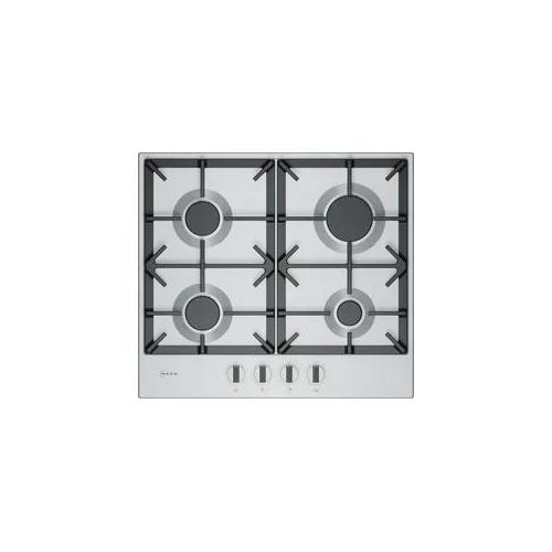 NEFF Gas-Kochfeld "T26CIP8N0", edelstahl, B:58,2cm H:4,5cm T:52cm, Kochfelder