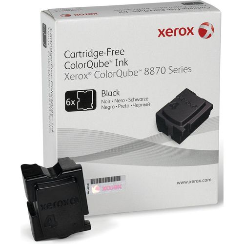 Xerox 108R00957 Festtinte Festtinten-Stick - Schwarz - 6 / Pack - Festtinte - 6er Pack