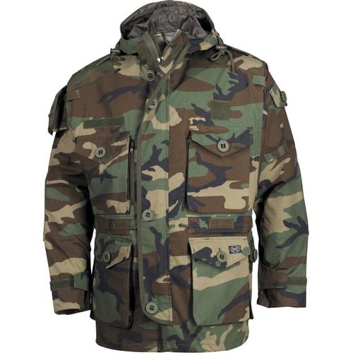 MFHHighDefence Kommandojacke, Smock,Rip Stop, woodland