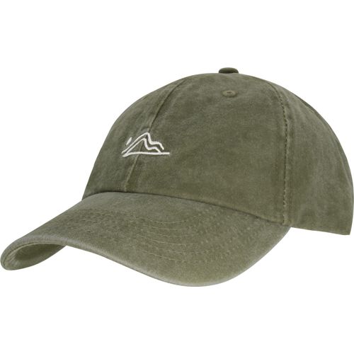 Baseball Cap CHILLOUTS "Pioneer Hat", Damen, olive, Baumwolle, Caps Baseball Cap, Lässige Vintage-Baseballcap mit sozialem Auftrag