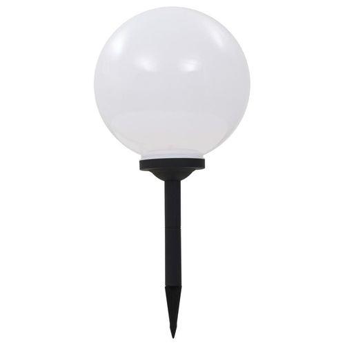 vidaXL Außen-Solarlampen 4 Stk. LED Kugel 30 cm RGB