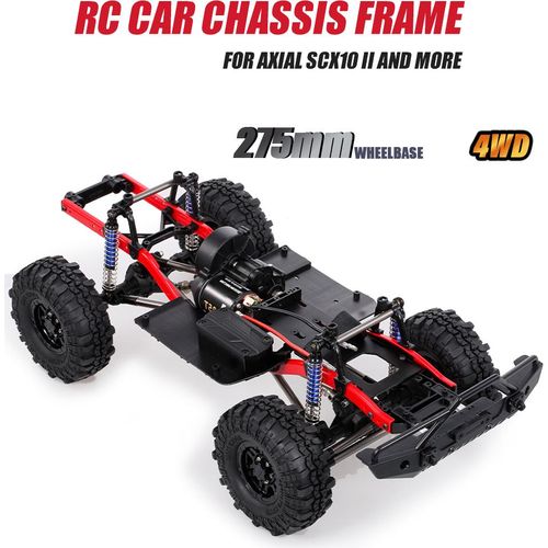 AUSTAR A2X-313C RC-Fahrgestell mit Reifen 275 mm / 10,8 Zoll Radstand Fahrgestellrahmen 540 35T Motor f¹r 1/10 RC Crawler Car Axial SCX10 II RC Car