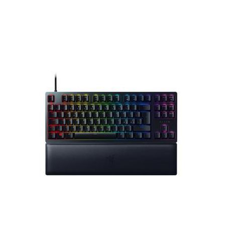 Razer Huntsman V2 Tenkeyless, Tenkeyless (80 - 87 %), Kabelgebunden, USB, Optomechanischer Schlüsselschalter, Schwarz