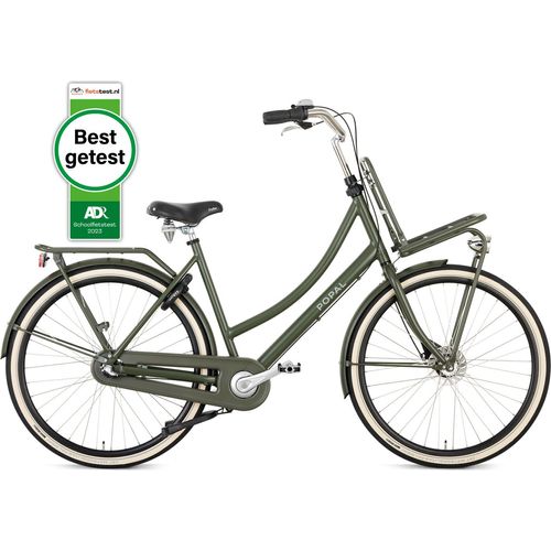 Popal Daily Dutch Prestige N3 - Hollandrad - Citybike - Damen - 47 centimeter - Armeegrün