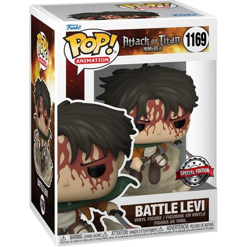 Attack on Titan - Battle Levi 1169 Special Edition - Funko Pop! Vinyl Figur