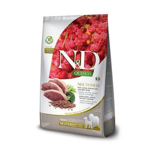 N&D Quinoa Futter für den kastrierten Hund medium/maxi 12 kg