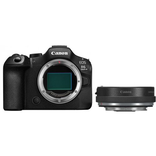 Canon EOS R6 III + EF-EOS R Adapter mit Objektiv-Steuerring