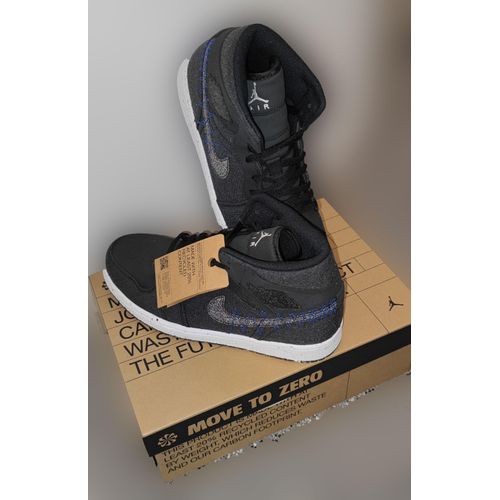 Air Jordan 1 Mid Crater Black - EU: 46