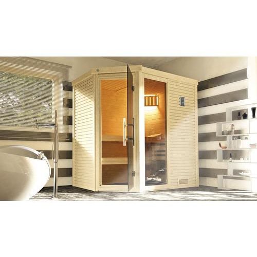 Sauna CUBILIS 1 OS 7,5 KW , Rundumsorglospaket, Leuchte, Anlieferung, Montage x B x T x H x 195 x 145 x 0