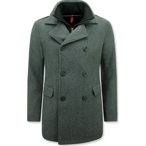 Klassischer Mantel Mit Halbtaillierung Für - L