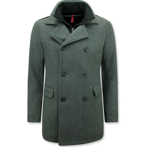 Klassischer Mantel Mit Halbtaillierung Für - S