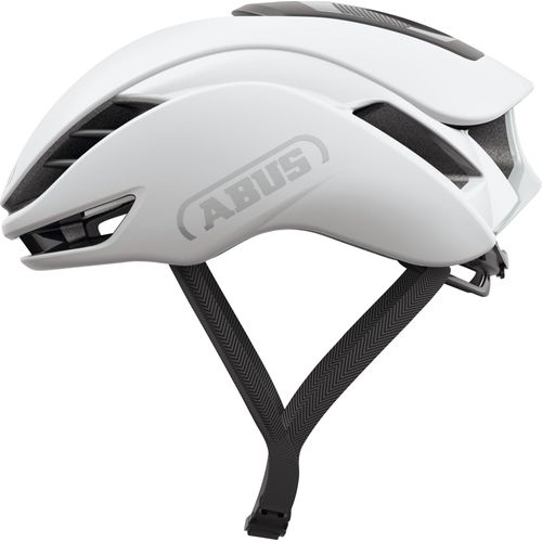 ABUS Rennradhelm GameChanger 2.0 - High Performance Aerohelm mit optimierter Aerodynamik und Belüftung - für Damen und Herren - Weiß, Größe S (51-55 cm)