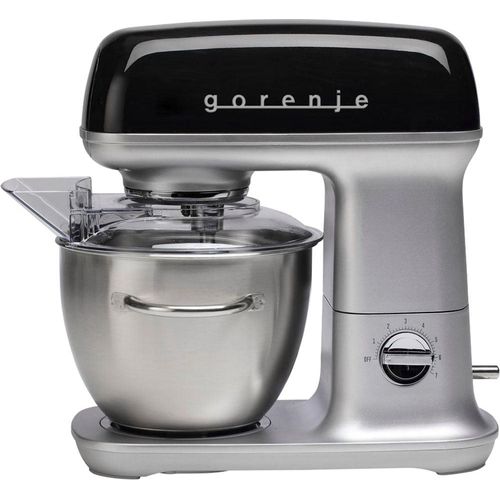 GORENJE Küchenmaschine "MMC 1000 RL", schwarz, B:36cm H:37,2cm T:27cm, Küchenmaschinen, Retro Design, Küchenmaschine