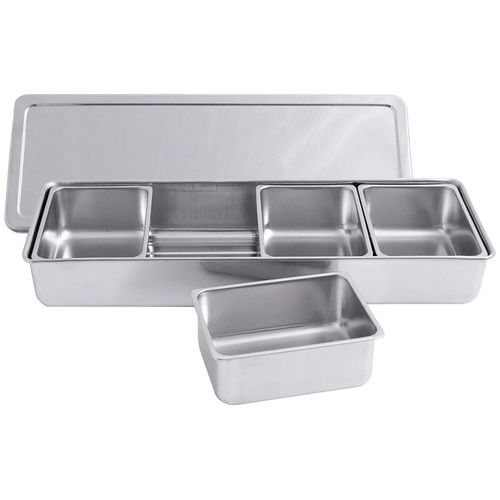 CONTACTO Zutatenbehälter, Höhe: 62 mm, Länge: 400 mm, Breite: 140 mm