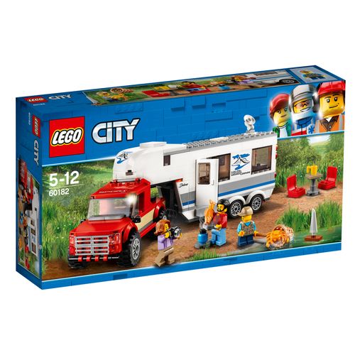 LEGO® City Pickup & Wohnwagen 60182