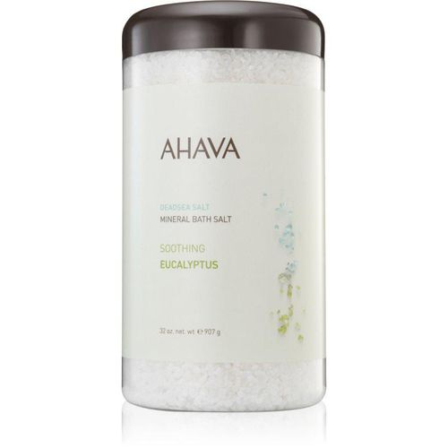 AHAVA Dead Sea Salt Soothing Eucalyptus Dead Sea mineral salt for bathing 907 g