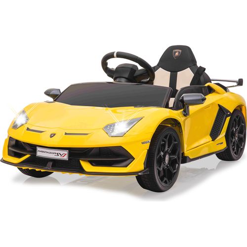 Ride-on Lamborghini Aventador SVJ gelb 12V 2,4GHz