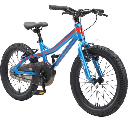 BIKESTAR Kinder Fahrrad MTB ab 5 Jahre | 18 Zoll Alu Mountainbike Kinderrad | Blau