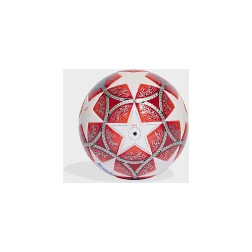 Fußball ADIDAS PERFORMANCE "UEFA WOMENS CHAMPIONS LEAGUE LEAGUE" Gr. 5, weiß, scarlet, Bälle, 5, 0,4 g, Synthetik, Damen Champions League, B:22,3cm H:17,3cm T:22cm