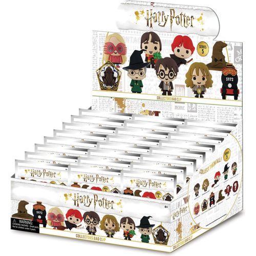 Harry Potter 3D PVC-Taschenanhänger Series 5 Display (24)