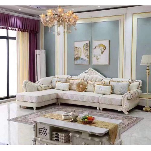 Klassische Ecksofa Couch Polster Mbel Ecksofas Sofa Textil Barock