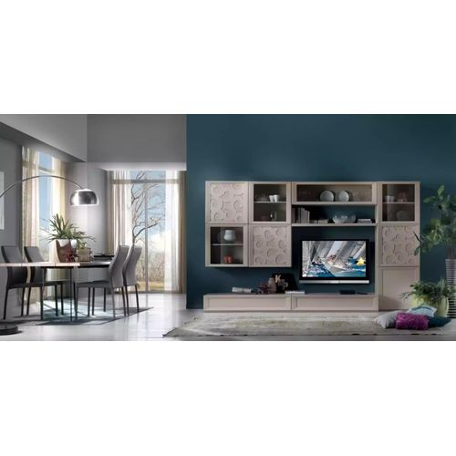 Wohnzimmer Set Vitrine Kommode Wohnwände TV-Ständer Design Schrank Neu