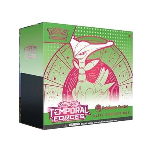 Pokemon Temporal Forces Iron Leaves Pokemon Center Elite Trainer Box