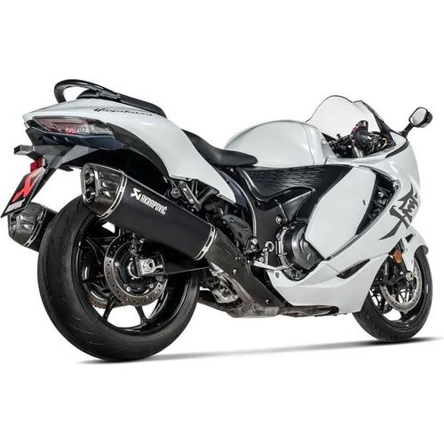 Akrapovic Suzuki Gsx 1300 R Abs Hayabusa 2025 Slip-on Line Street S-s13so4-hraatbl/1 Homologierter Slip On Schalldämpfer Silber Homologated Silber Homologated