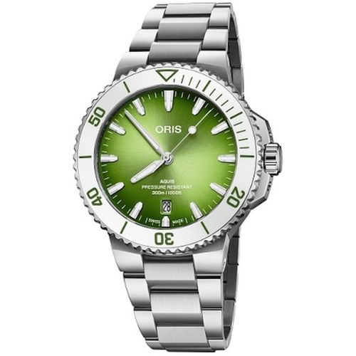 Oris Mod. Aquis Date Der Geschmack des Sommers