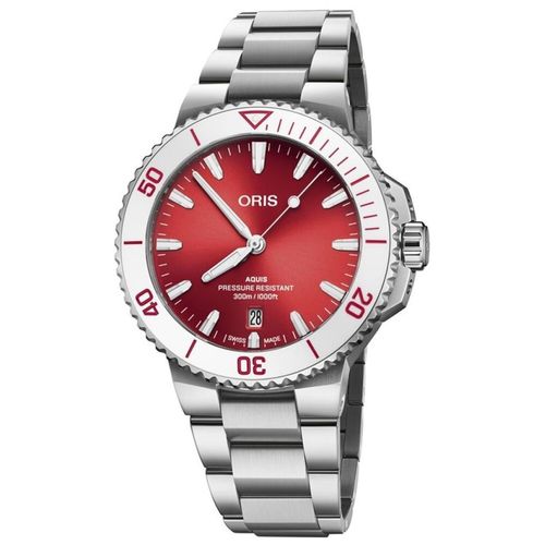Oris Mod. Aquis Date Der Geschmack des Sommers