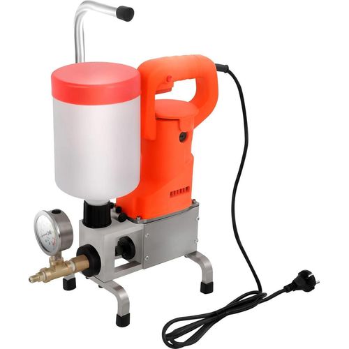Elektrische Epoxidharz-Injektionsmaschine - Beton-/Fugen-Injektionspumpe für Rissreparatur - 720 W - 10000 psi - 220 V 50 Hz - Dunkelgrau