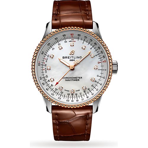 Breitling Navitimer 35 aus 18k Gold