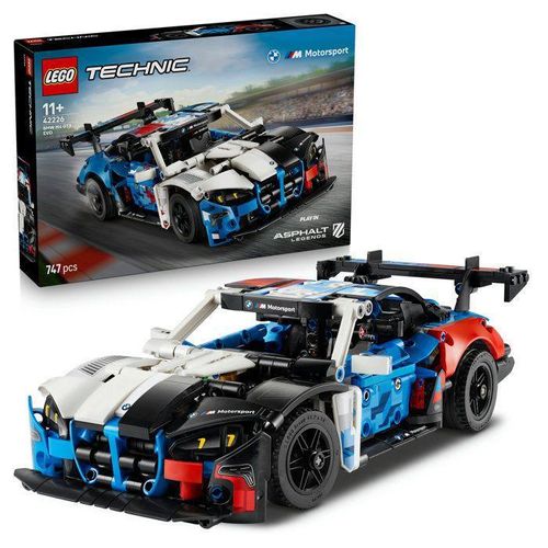 LEGO Technic BMW M4 GT3 EVO Rennwagen, 42226, Bau Spielzeug ab 11 Jahren, Inklusive Code für Asphalt Legends Spiel