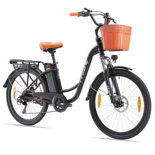 E Bike Damenfahrrad Herrenfahrrad ab 155cm City Elektrofahrrad mit tiefem Einsteig 36V 14,5Ah Lithium-Akku Pedelec 250W Motor Reichweite bis 100km DE