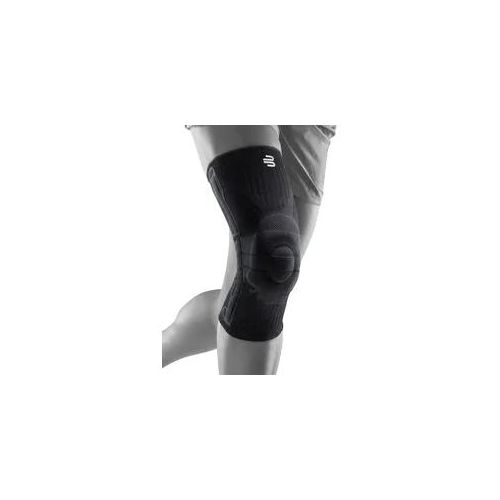 Kniebandage BAUERFEIND "Knee Support", Gr. XXL, schwarz, Obermaterial: 57% Baumwolle, 41% Polyester, 2% Elasthan, Bandagen Kniebandage
