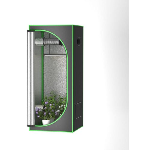Powertec Garden Indoor Zuchtzelt zur Nazucht von Gemüse, Kräutern, Pflanzen