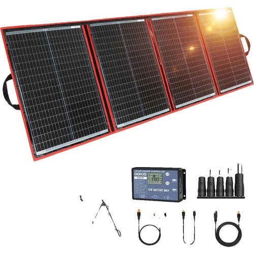 Solarpanel, tragbar und faltbar, effiziente Energieerzeugung, 200W ZJ