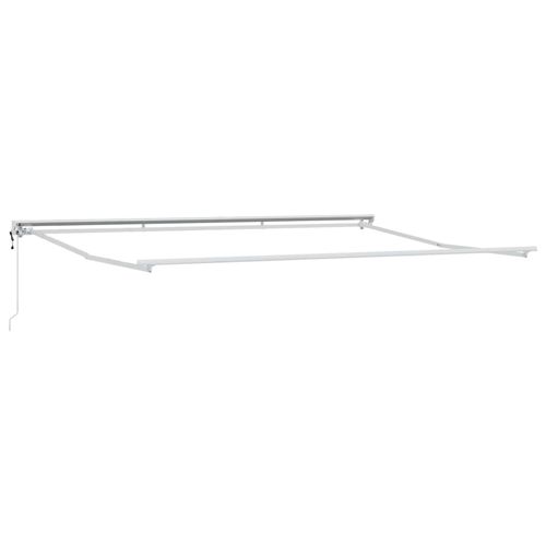 Saisonschlussverkauf -Elektrische ausziehbare Markise - CLORIS - modernes Design - Sichtschutz für Balkon - Beige 4,5x3,5 m - Markisen NEU649147