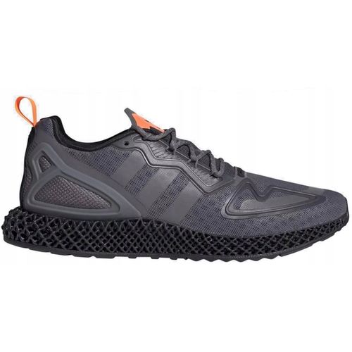 Adidas ZX 2K 4D Mesh Schuhe mit 4D-Zwischensohle FY9089 in Grau Orange