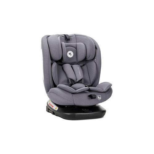 Lorelli Kindersitz Capella 40 - 150 cm Isofix Kopfkissen Kopfstütze verstellbar grau