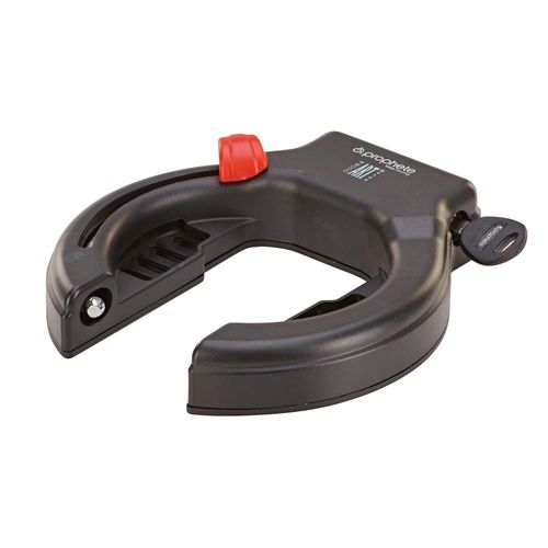 Rahmenschloss, ART** zertifiziert, inkl. 2 Laser-Cut Schlüssel (1x mit LED), Schlüsselwegfallsperre, Raddurchlauf: 57 mm