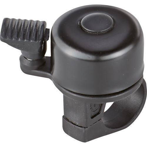 Fahrradklingel PROPHETE "Fahrradklingel", schwarz, Fahrradklingeln, Kinder, 30mm, Aluminium, Ø:30mm